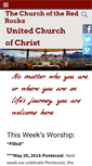 Mobile Screenshot of churchoftheredrocks.com